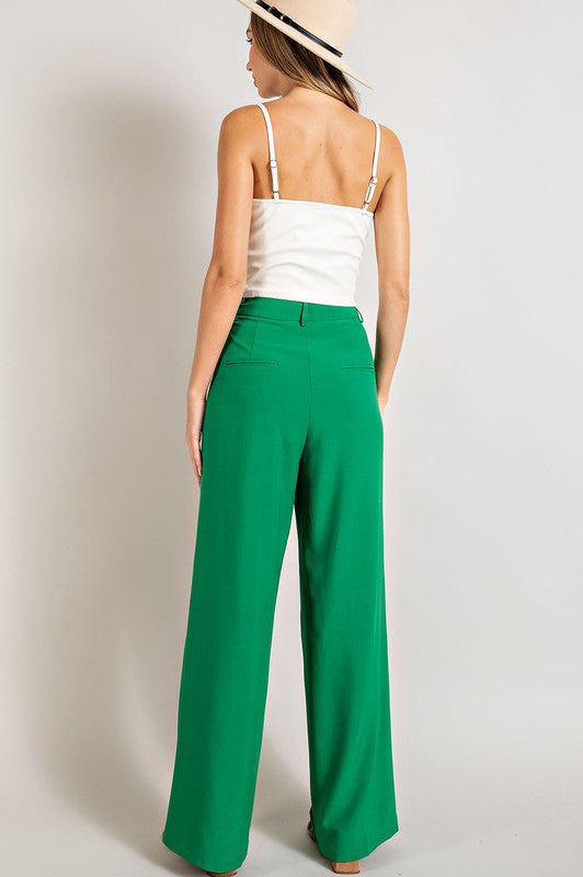 Effortlessly Chic Straight Leg Pants in Multiple Colors