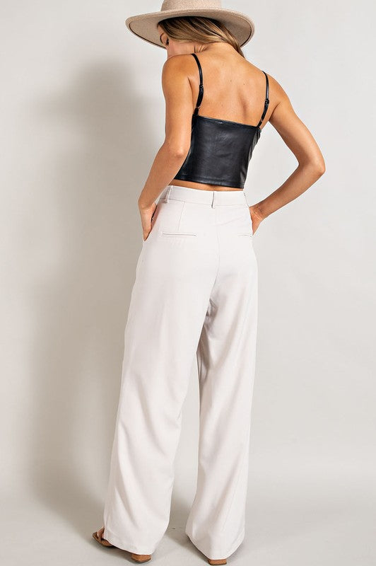 Effortlessly Chic Straight Leg Pants in Multiple Colors