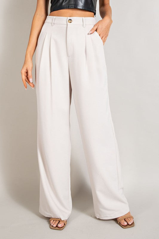 Effortlessly Chic Straight Leg Pants in Multiple Colors