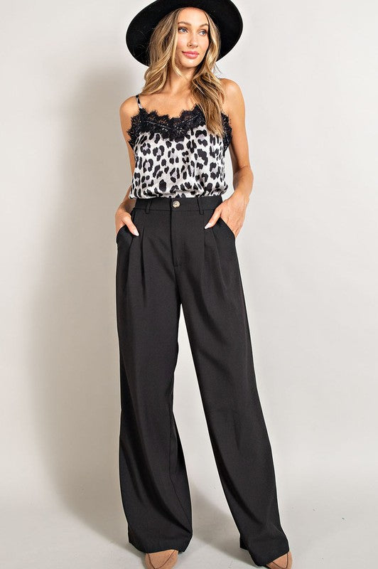 Effortlessly Chic Straight Leg Pants in Multiple Colors