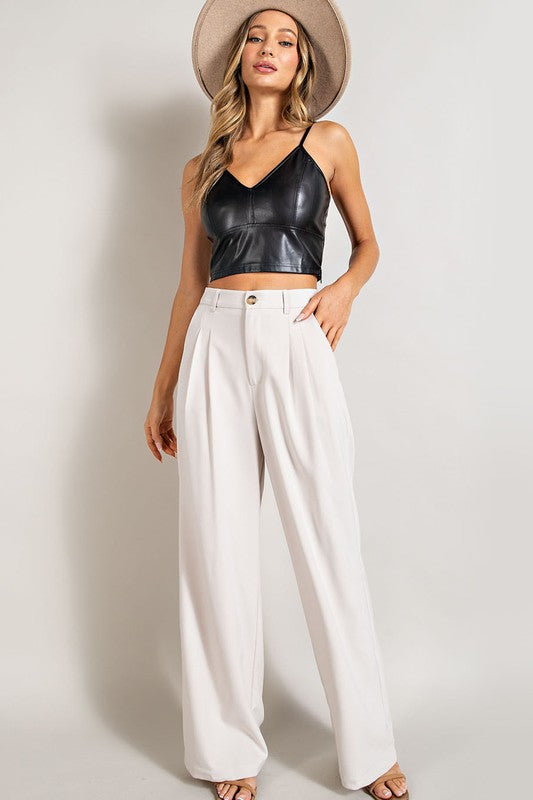 Effortlessly Chic Straight Leg Pants in Multiple Colors