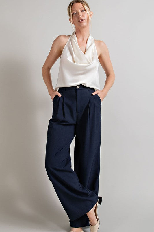 Effortlessly Chic Straight Leg Pants in Multiple Colors