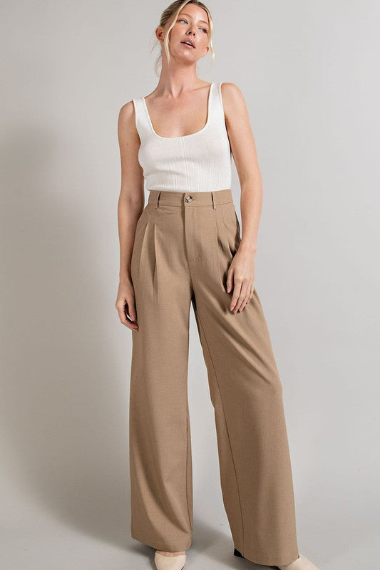 Effortlessly Chic Straight Leg Pants in Multiple Colors