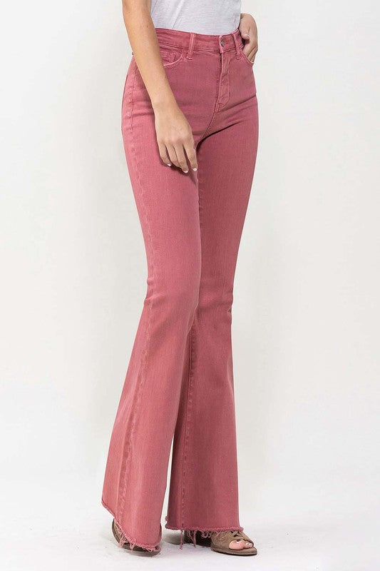 High Rise Super Flare Jeans Inseam: 34"