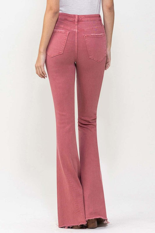 High Rise Super Flare Jeans Inseam: 34"